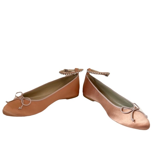 Anthropologie | Guilhermina Embellished Velvet Ballet Flats - Picture 6 of 11